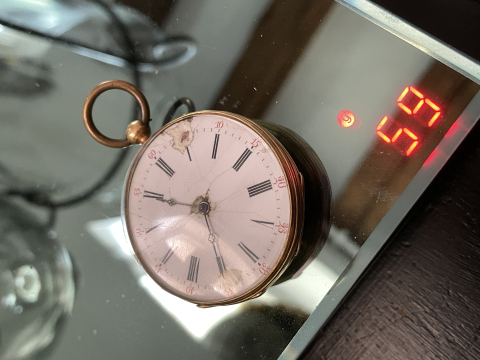 
															Montre à gousset en or 59 grammes
														