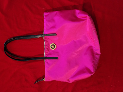 
															Sac Versace Portuna Medusa Tote en Rose Fuschia
														