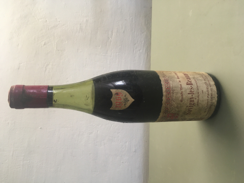 
															Bourgogne rouge Savigny les Beaune, Maldant Pauvelot et fils 1969
														