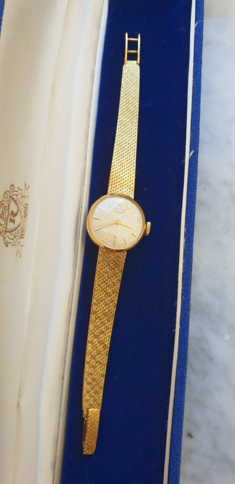 
															Montre  Longines - femme - or - vintage années 50
														