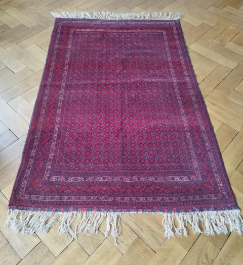 
															Tapis Afghan rectangulaire 216 x 126 cm
														