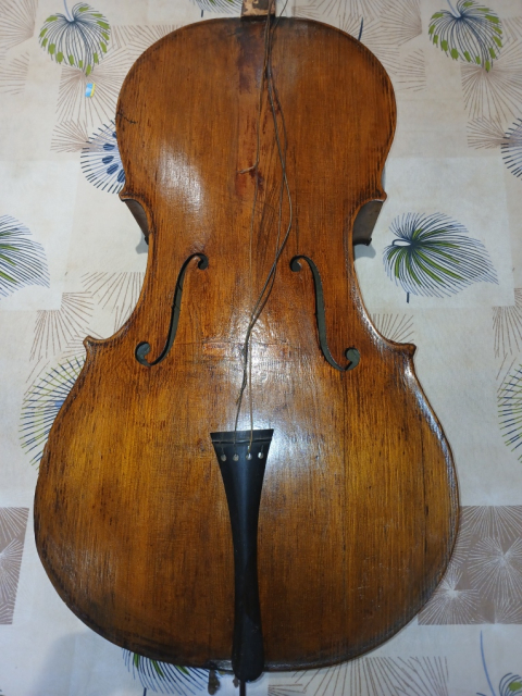 
															Violoncelle avec archet
														