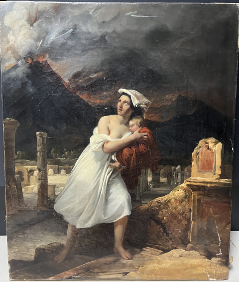 
															Peinture à l'huile MASSACRE DES INNOCENTS
														