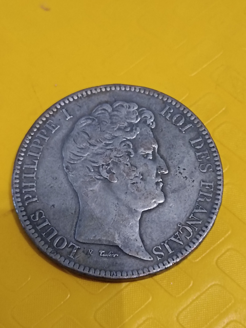 
															5 Fr 1833 argent Essai Louis Philippe 1er
														