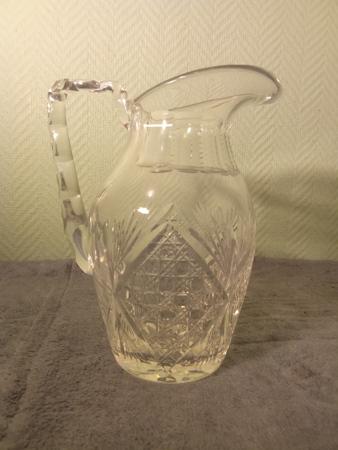 
															Carafe à eau cristal Saint-Louis
														