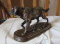 
													Bronze animalier Chien de chasse
												