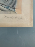 
													lithographie de Raoul DUFY ,anémones  signée , et numéroté HC II/L
												