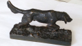 
													Statuette bronze chien Setter
												