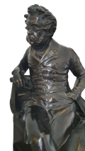 
													Jean Pierre Dantan, dit Dantan Jeune Bronze personnage bourgeois assis 1840
												