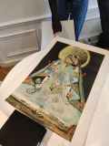 
													Lithographie numérotée de Dali - La Vierge de Gualupa
												