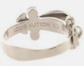 
													Bague louis Vuitton or blanc
												