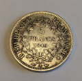 
													Pièce 5 francs 1849
												