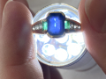 
													bague saphir bleu or jaune 18 ct
												