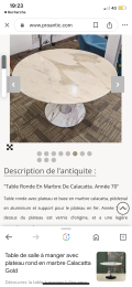 
													Table en marbre
												