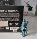 
													Bearbrick 400% +100% " Robe Japonica bleu " Medicom Toy
												