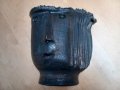
													Vase visage céramique
												