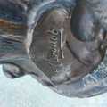 
													Grand bronze signé edouard Drouot
												