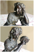 
													Statue bronze 3 personnages
												