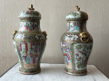 
													Paire de vases en porcelaine chinoise
												