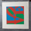 
													Petite lithographie de robert INDIANA
												