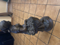 
													Statue bronze  les cerises par CANA
												