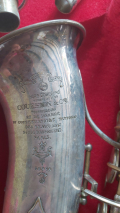 
													Saxophone alto couesnon et cie exposition universelle de 1900
												