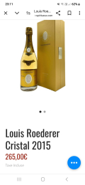 
													Bouteille louis Roederer et blue label
												