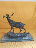 
													bronze, le brame du cerf de Charles Valton
												