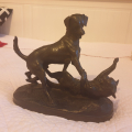 
													Bronze chien et chat de Pierre Rouillard
												