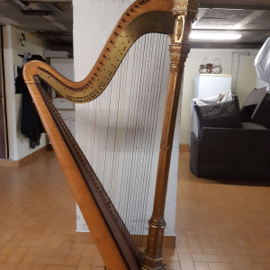 Harpe ancienne à pédale