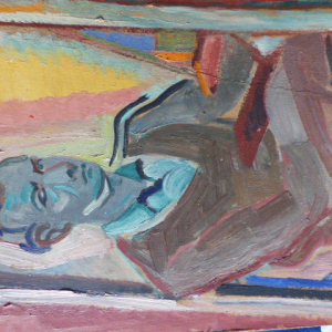 portrait de Jean Metzinger sur carton