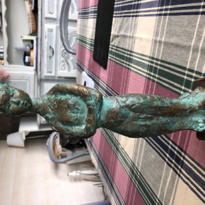 Statuette en bronze d'une indochinoise