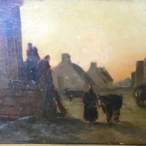 Tableau signé Corot