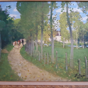 Chemin à Champs sur Yonne, Pierre-Eugène MONTEZIN