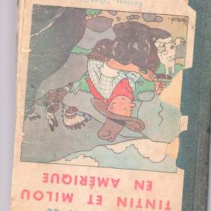 livre de 1934 tintin et milou en amérique