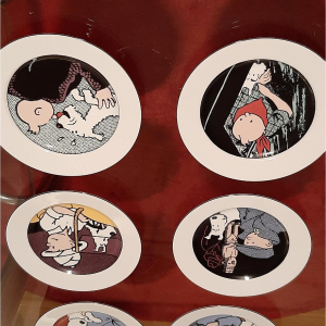 service porcelaine complet AXIS tintin