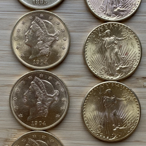 Pièces de monnaies ( US et France )