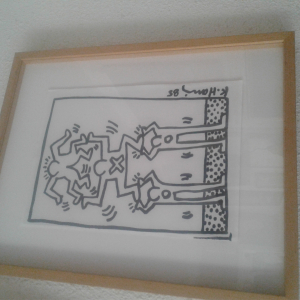 dessin de Keith HAring