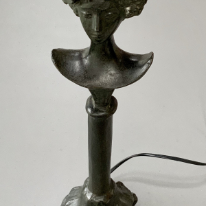 Pied de lampe en bronze de Giacometti