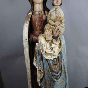 Vierge enfant medievale
