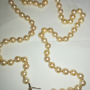Collier de perles de culture Akoya japonnaise