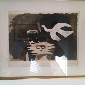 Lithographie de Braque