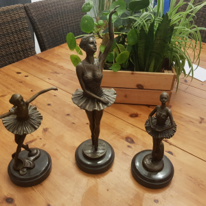3 statuettes bronze de Milo