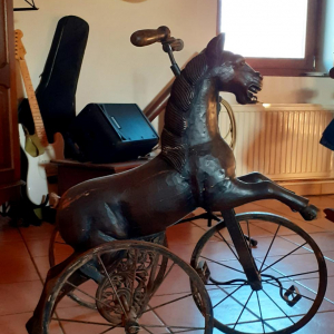 Cheval tricycle années 1900