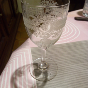 Ancien verre cristal