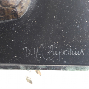 sculpture signé D. H. CHIPARUS