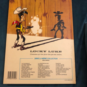 Lucky luke 1988 dédicacé par Morris