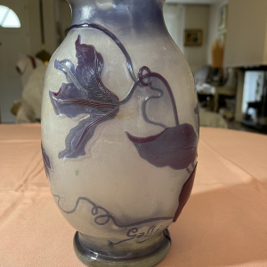 Vase "Gallé" ovale