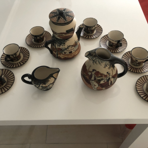 Service en grès émaillé poterie de Ciboure