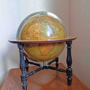 Globe terrestre anglais